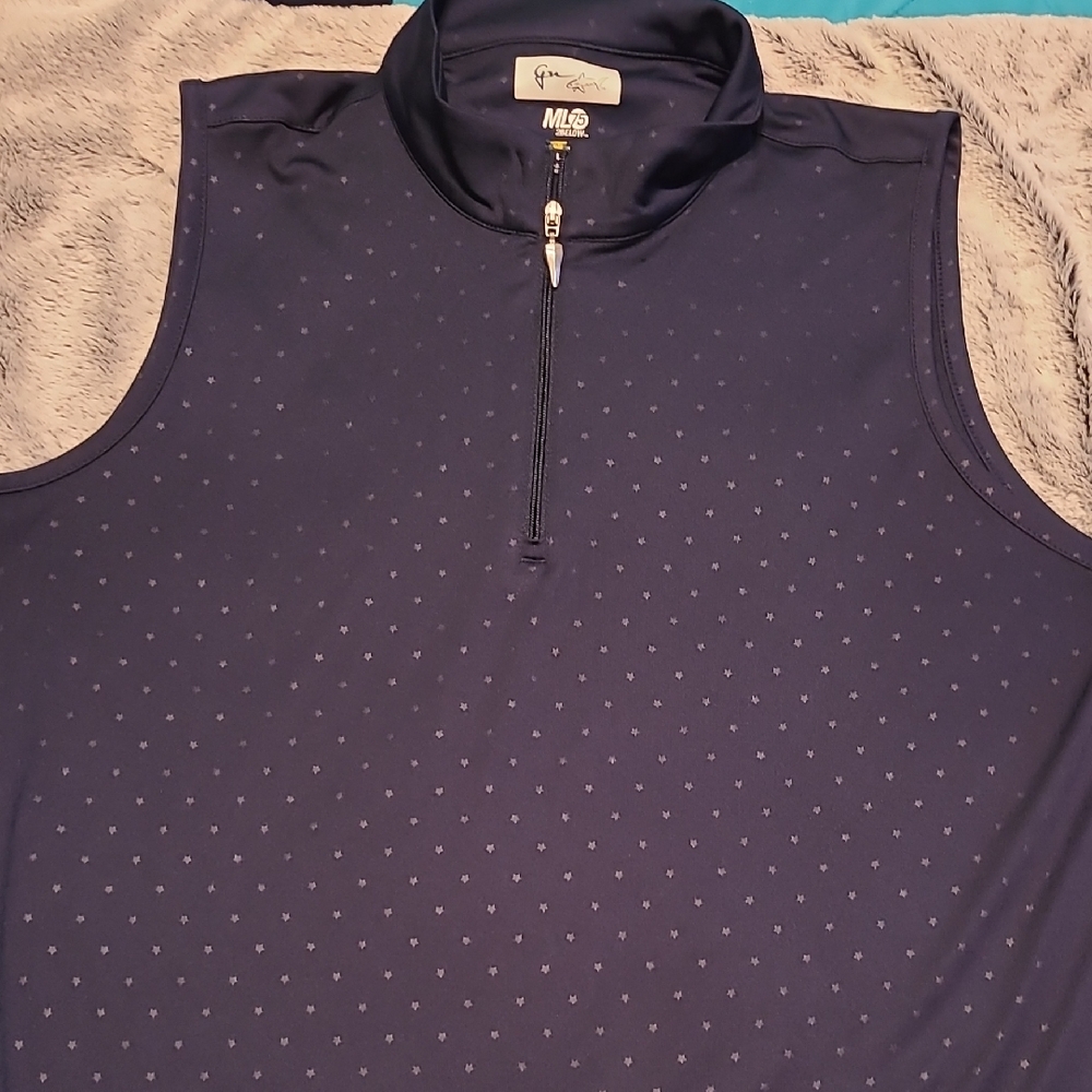Greg Norman Collection Starry Blue Top